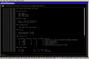 Log Window: POE Status